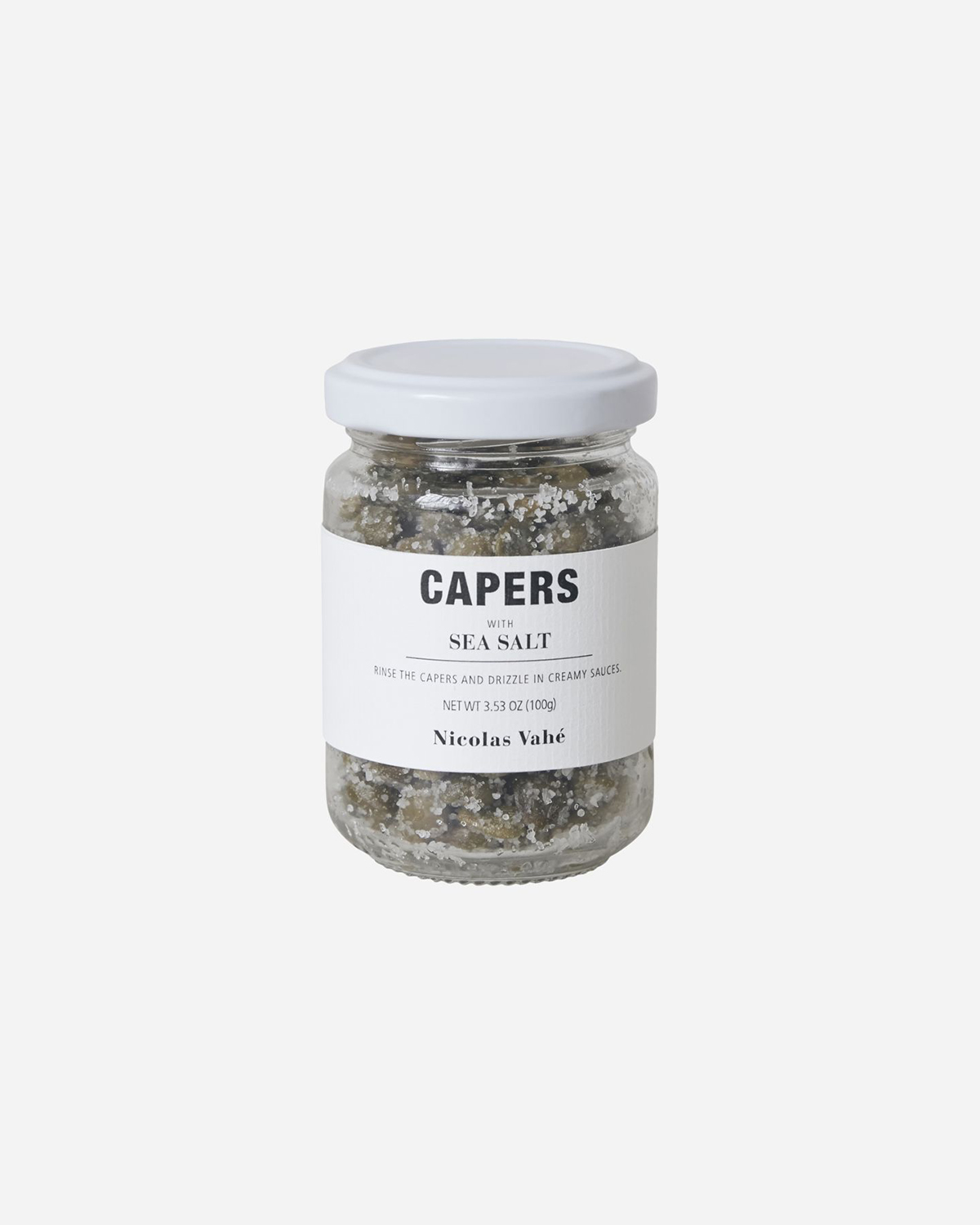 Capers, with sea salt, 100 g.