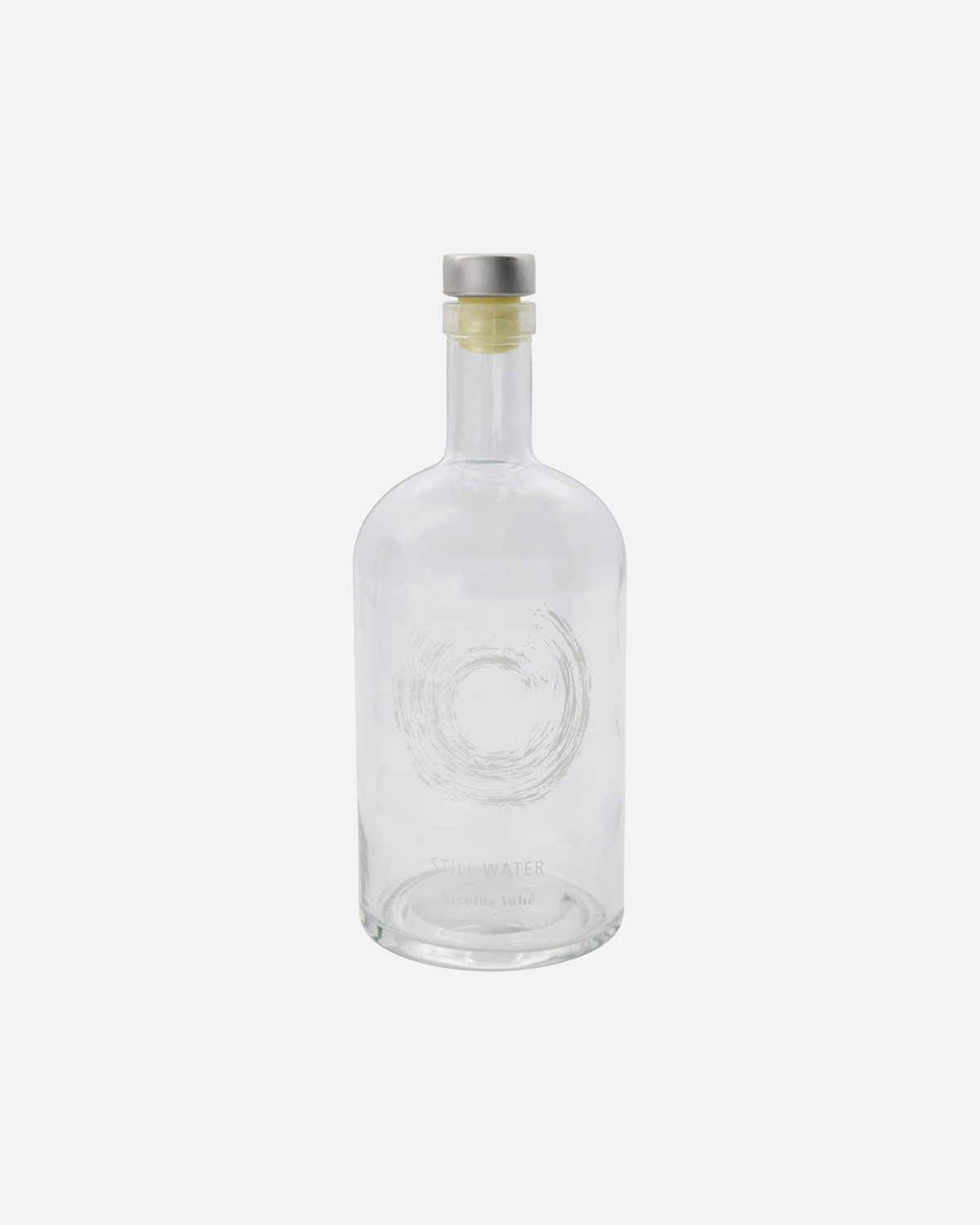 Bottle w. lid, Still, Clear, 1000 ml.