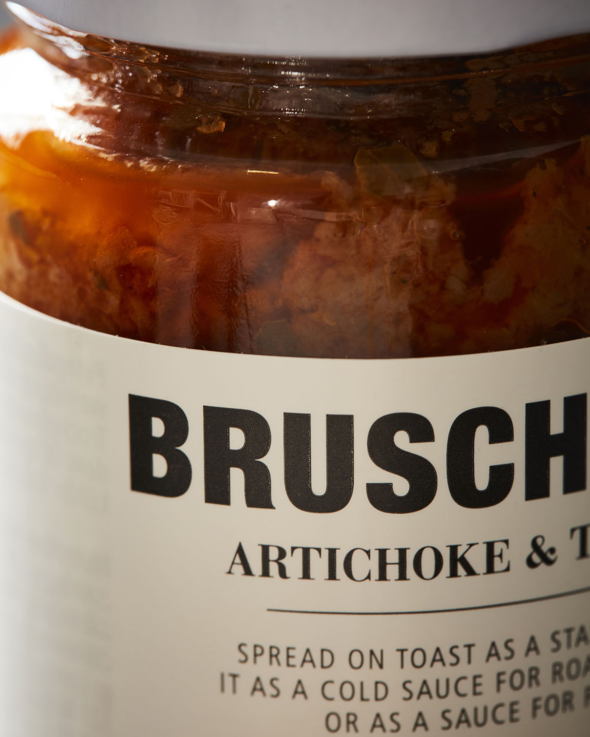 Bruschetta, Artichoke & Tomato, 140 g.