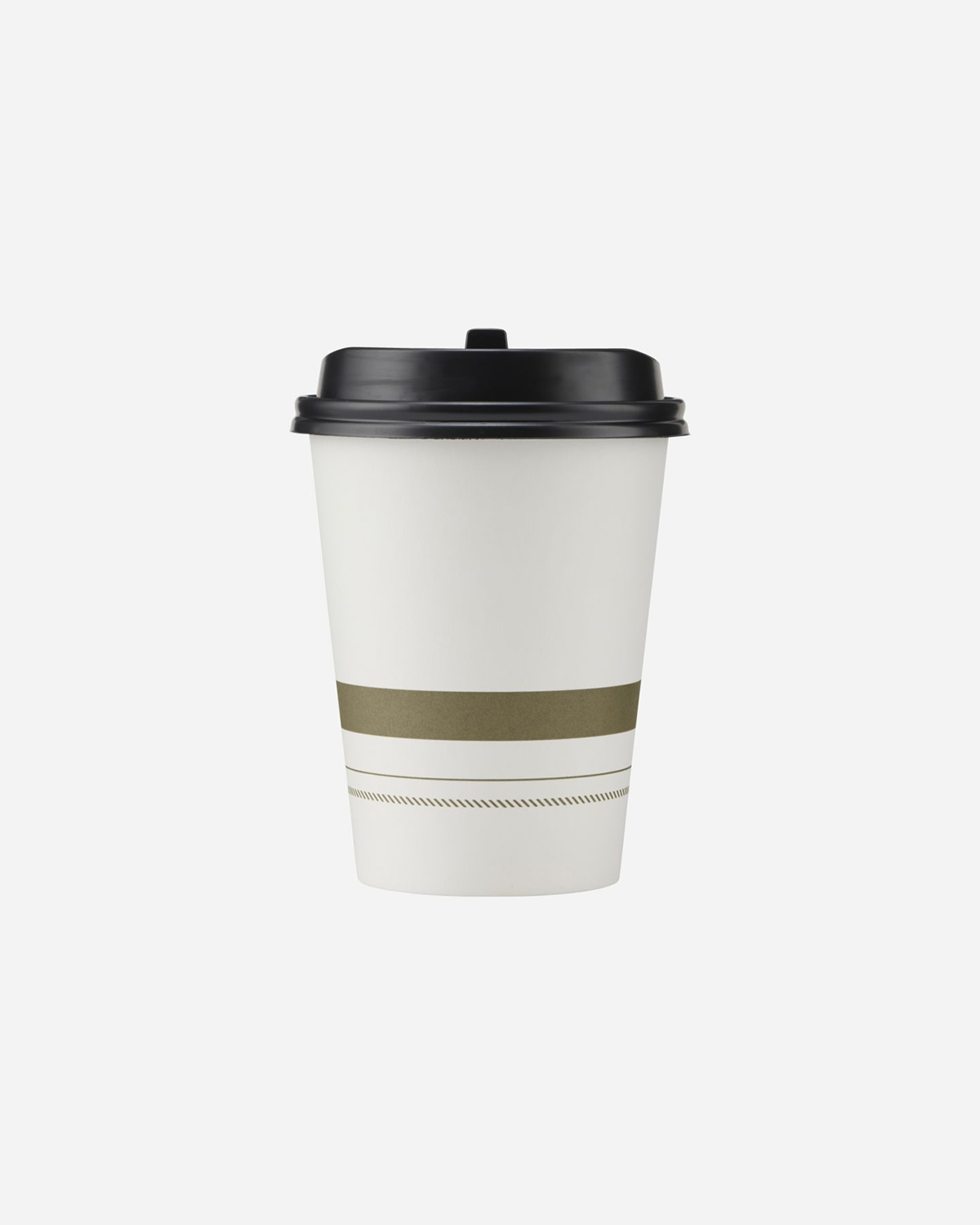 Paper cup, To Go, Dusty green, Pack of 8 pcs