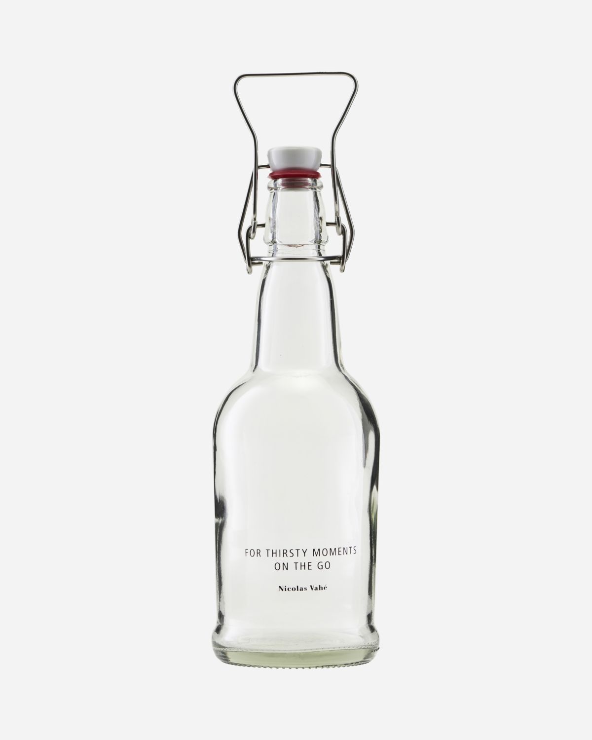 Bottle with patent plug, Clear, 480 ml